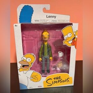 Brand New Jakks Pacific The Simpsons Lenny Action Figure